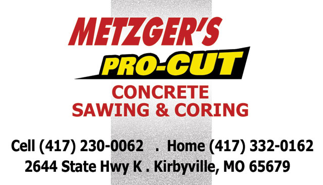 Metzger Concrete and Coring