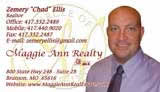 Chad Ellis Maggie Ann Realty Business Card