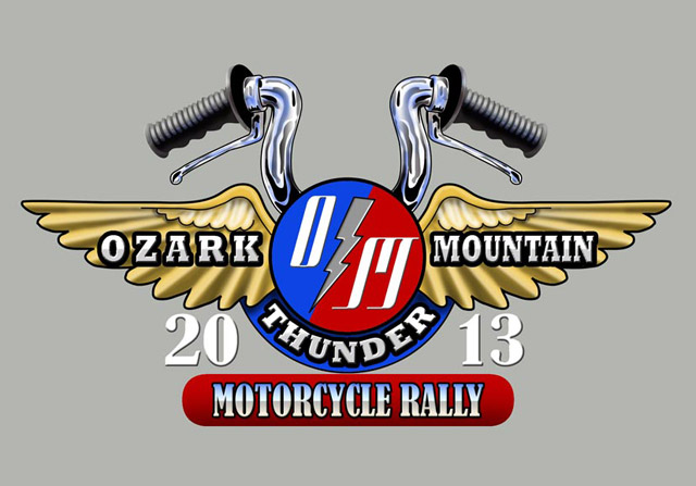 Ozark Mountain Thunder Motorcycle Rally logo