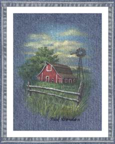 Barn on Denim 