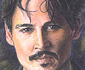 Johnny Depp Pastel