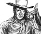 John Wayne Drawing