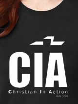 CIA parody Tee