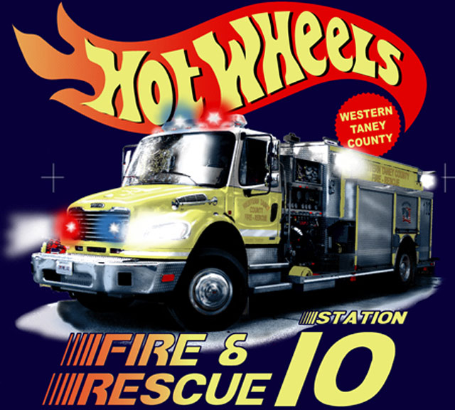 Hot Wheels Fire & Rescue Tee